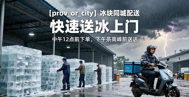 西安冰块同城配送 快速送冰上门